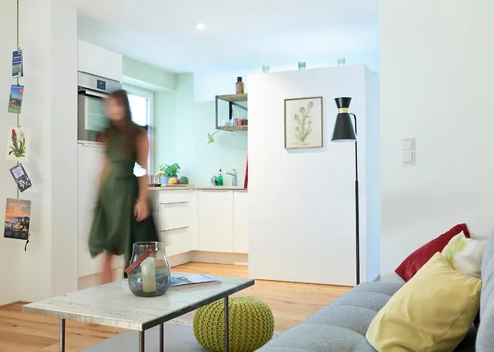 Appartement Rotes Haus Garten *